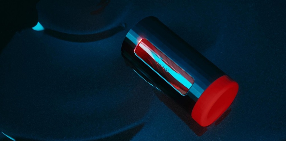 Lelo - F1S V3 XL APP Sonic Pulse Masturbator - Red photo-4