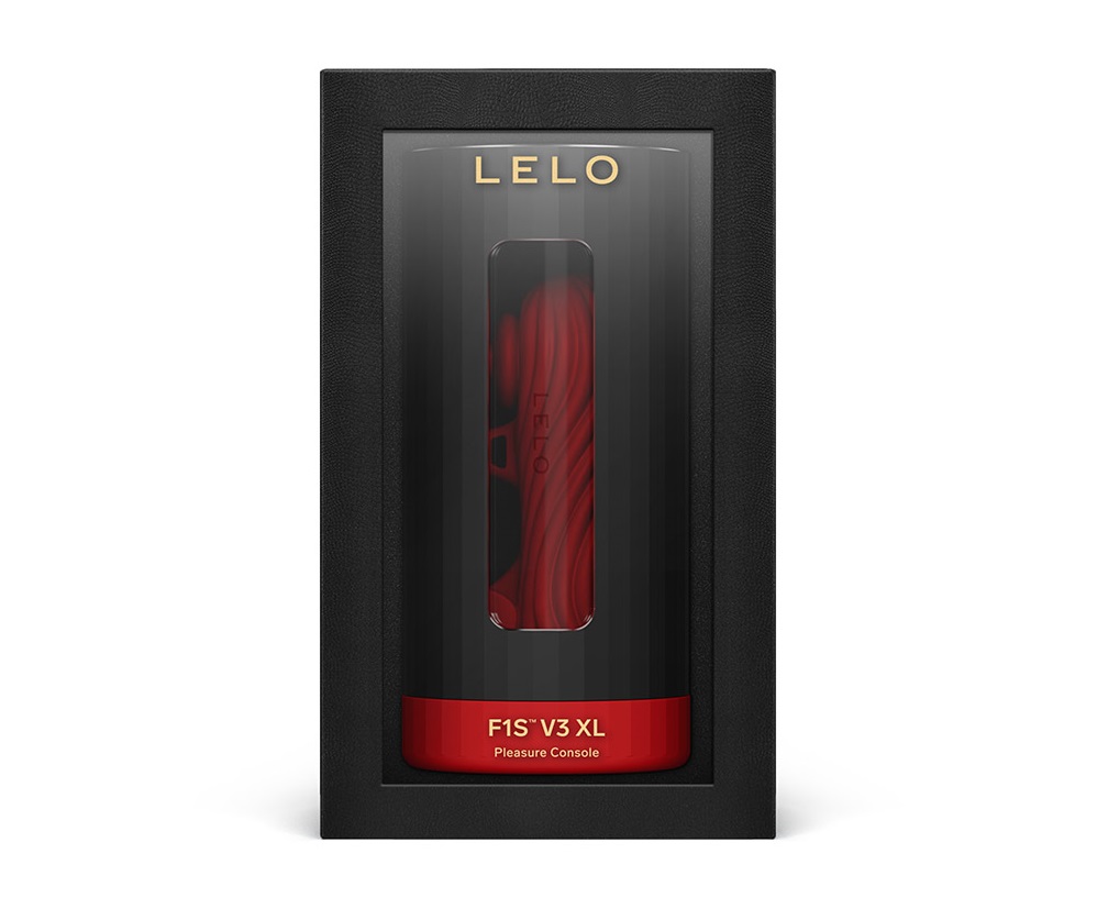 Lelo - F1S V3 XL APP Sonic Pulse Masturbator - Red photo-9