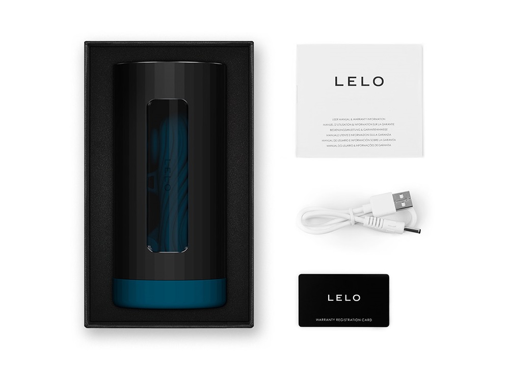 Lelo - F1S V3 XL APP Sonic Pulse Masturbator - Teal photo-8