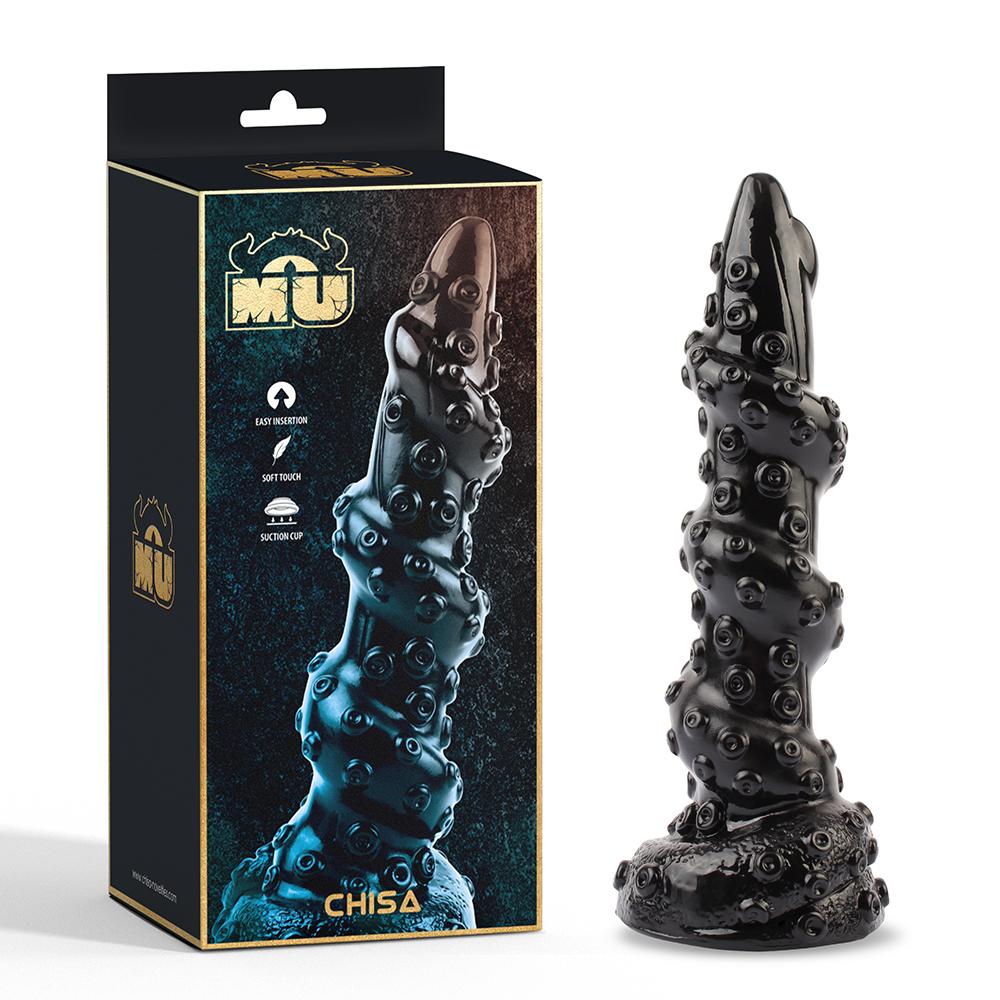 Chisa - Octopus Bugbear Dildo - Black photo-5