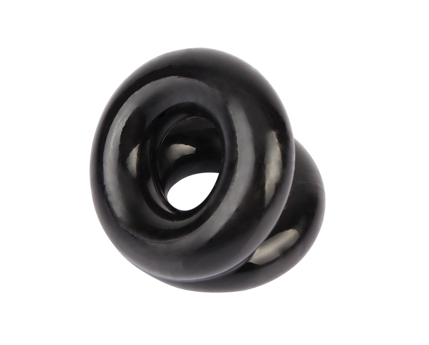 Chisa - Dual Pleasure Ring - Black photo-3