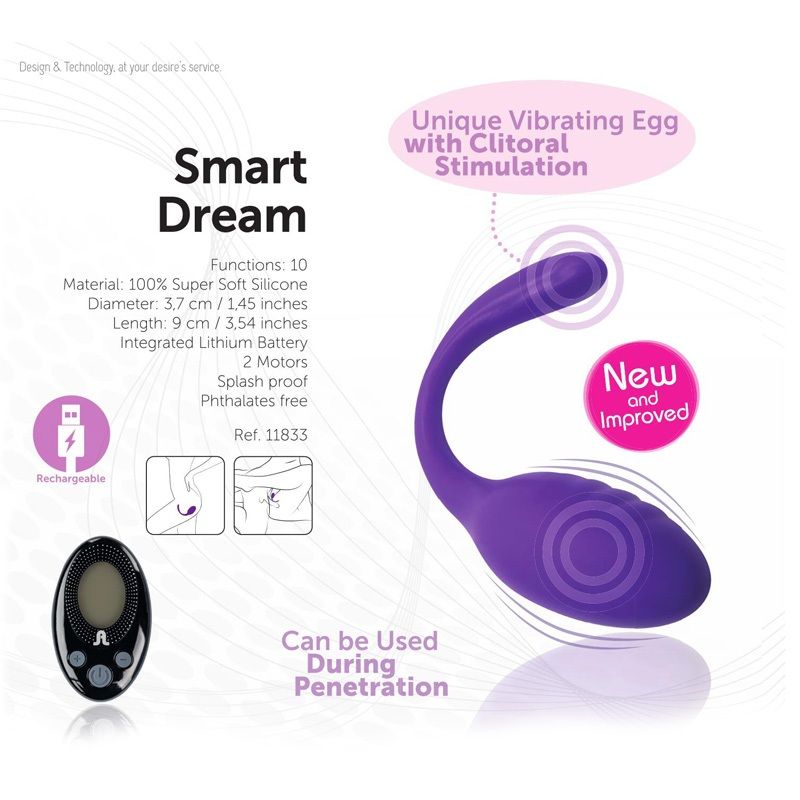 Adrien Lastic - Smart Dream Egg Clitoral Stimulator photo-9