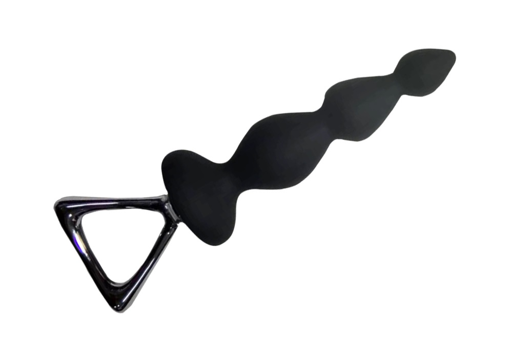 Adrien Lastic - Arrow Anal Beads - Black photo-4