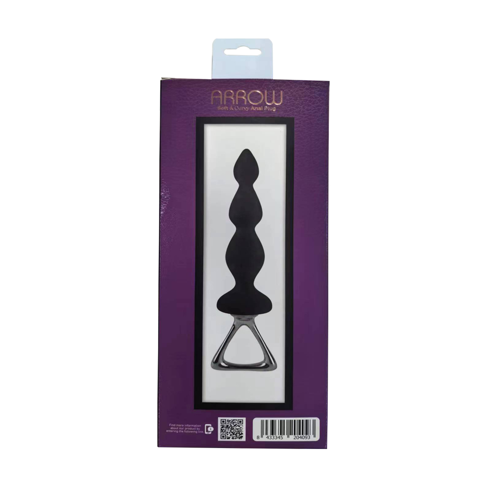 Adrien Lastic - Arrow Anal Beads - Black photo-6