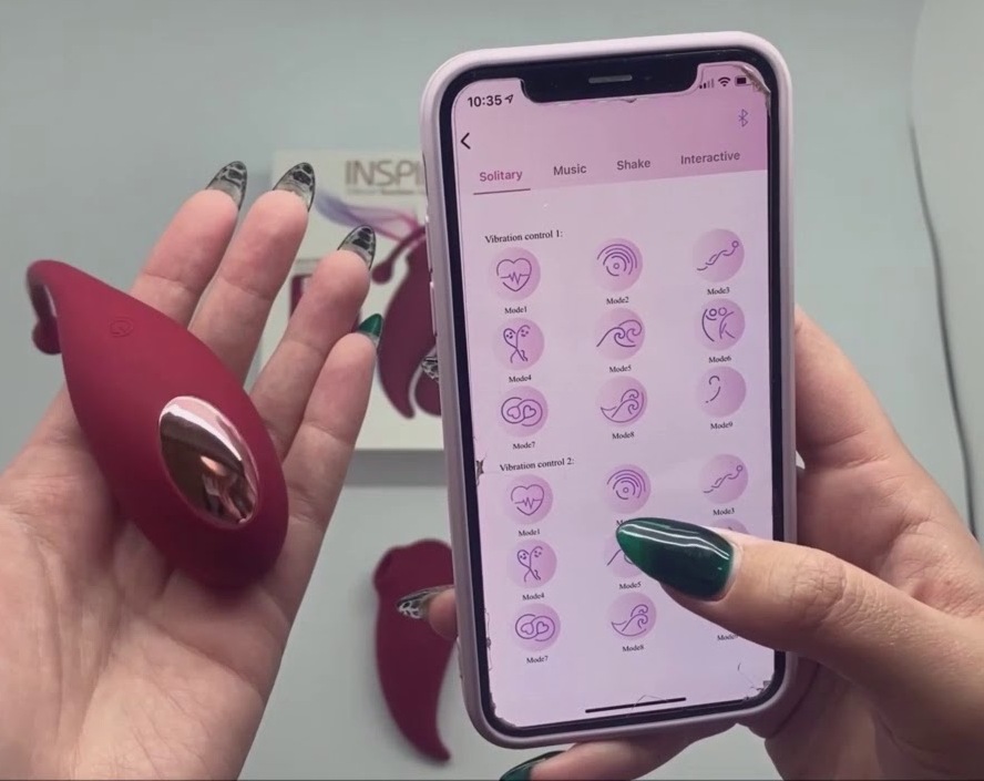 Adrien Lastic - Inspiration App Controlled Egg & Stimulator - Red photo-10