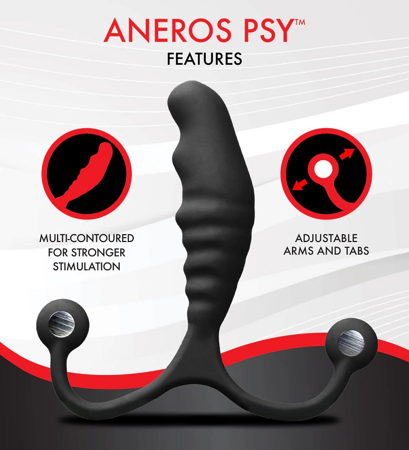 Aneros - Psy Prostate Massager - Black photo-4 Aneros - Psy Prostate Massager - Black photo-4