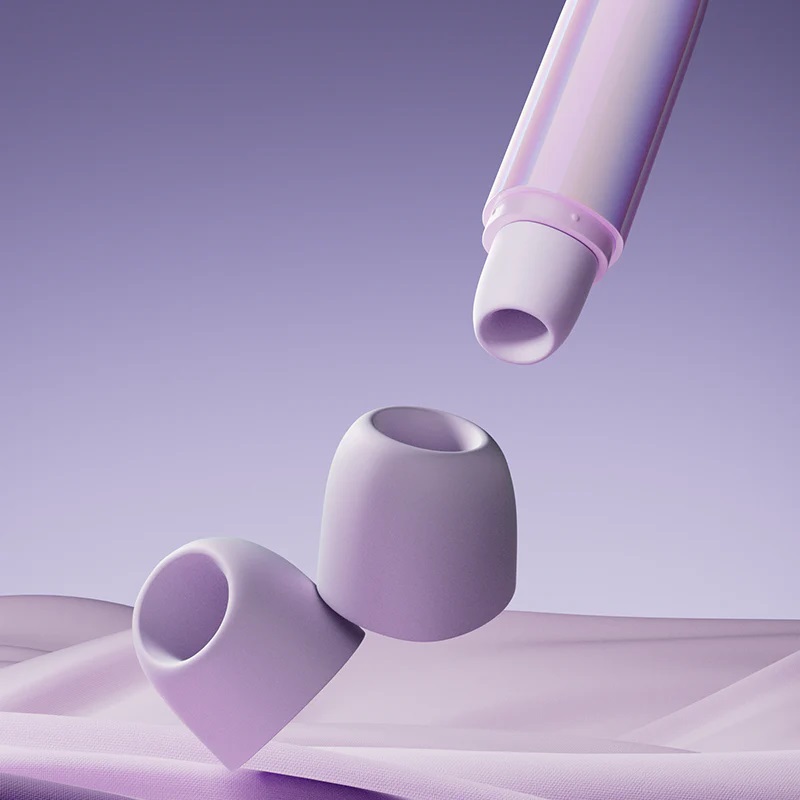 Zalo - Lia Suction Massager - Floral White photo-5 Zalo - Lia Suction Massager - Floral White photo-5