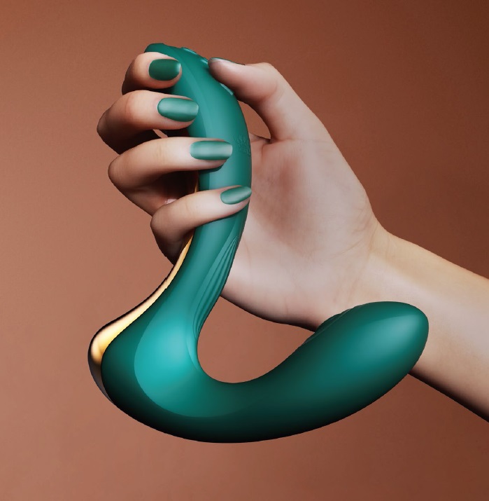 Zalo - Talis G-Spot PulseWave Vibrator - Turquoise Green photo-2