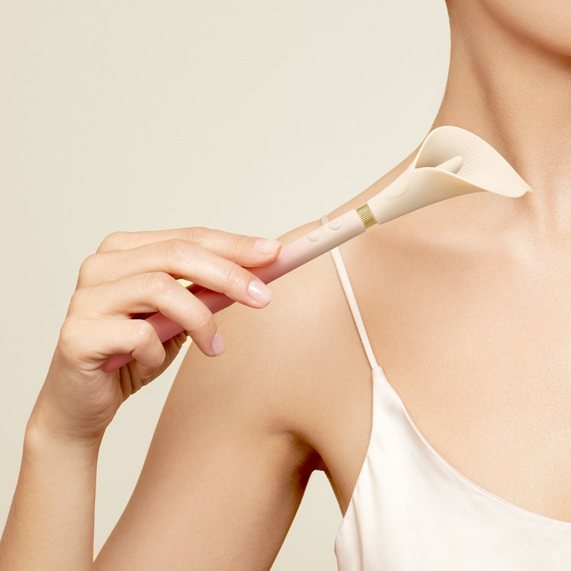 Zalo - Calla Dual Head Vibrator - Blossom Pink photo-2