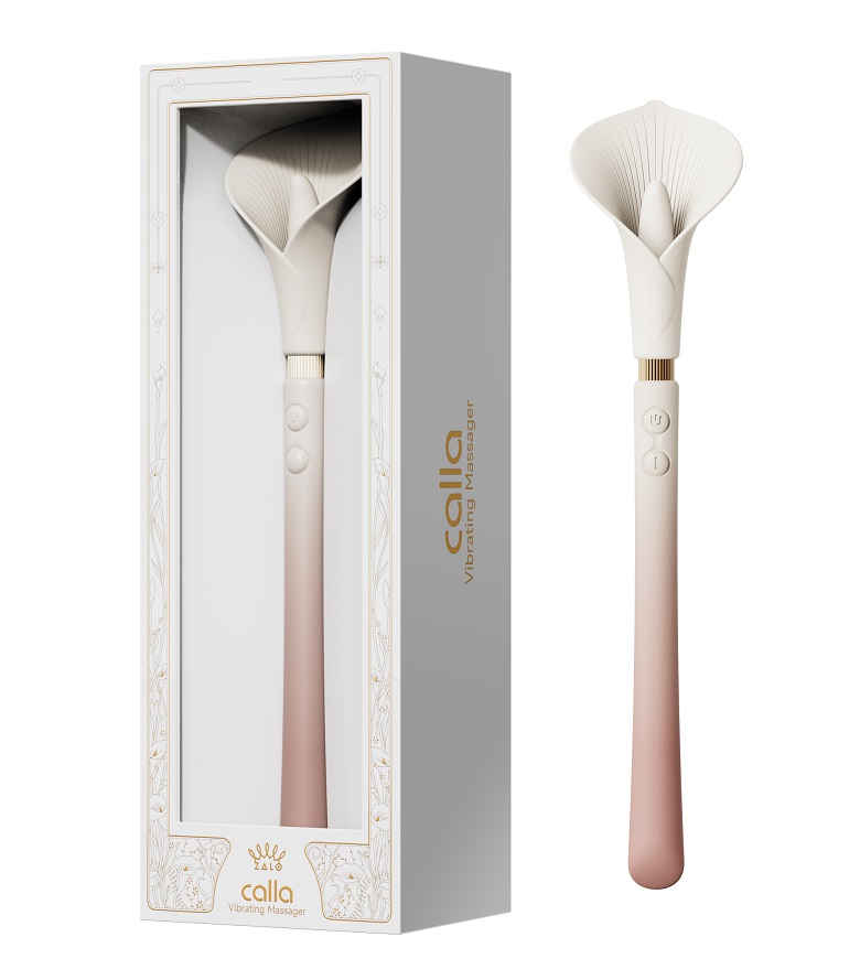 Zalo - Calla Dual Head Vibrator - Blossom Pink photo-23