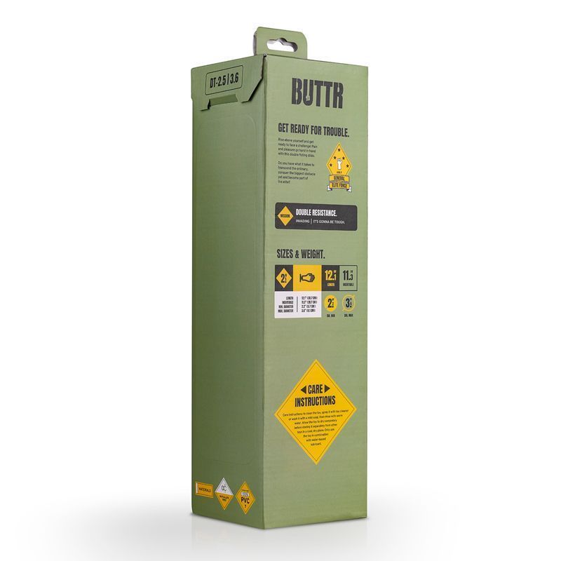 BUTTR - Double Trouble Fisting Dildo - Black photo-8