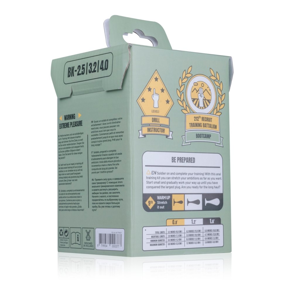 BUTTR - Butt Kickers Plugs Set - Black photo-10