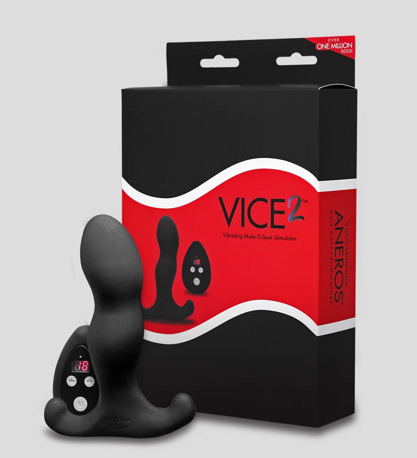 Aneros - Vice 2 Vibro Prostate Massager - Black photo-4