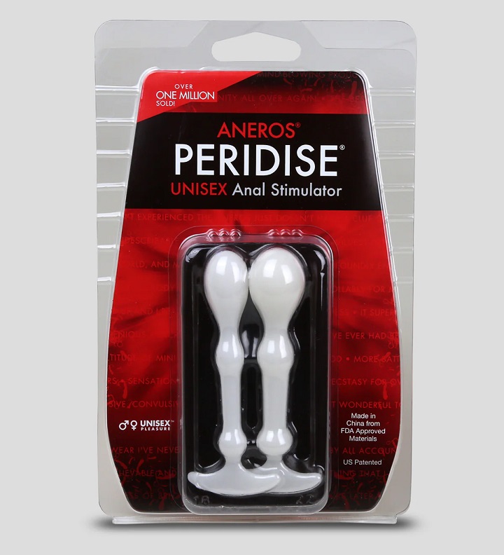 Aneros - Peridise Set 2pcs Plugs - White photo-4