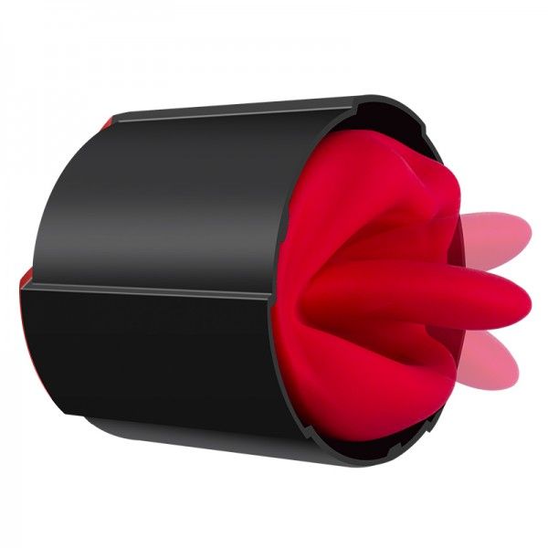 MyToys - FrenchKiss Masturbator w/Tongue - Black photo-4