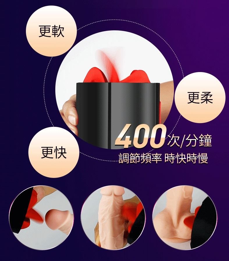 MyToys - FrenchKiss Masturbator w/Tongue - Black photo-17