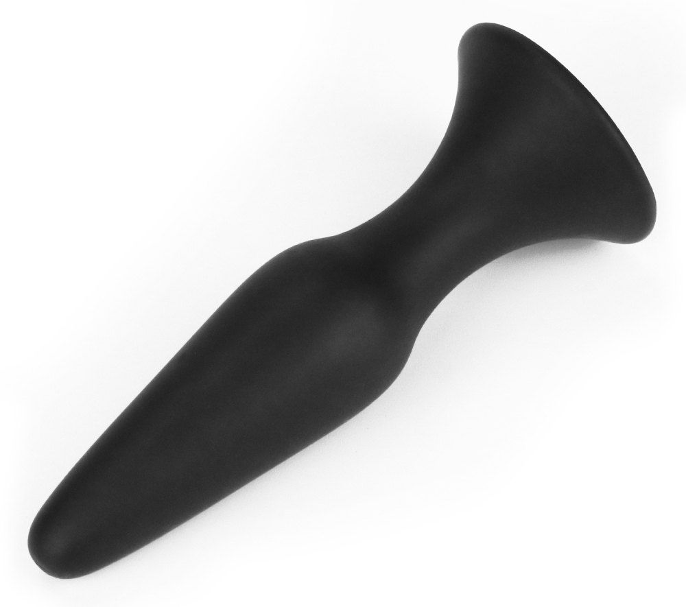 Lovetoy - Lure Me Silicone Anal Plug S - Black photo-4