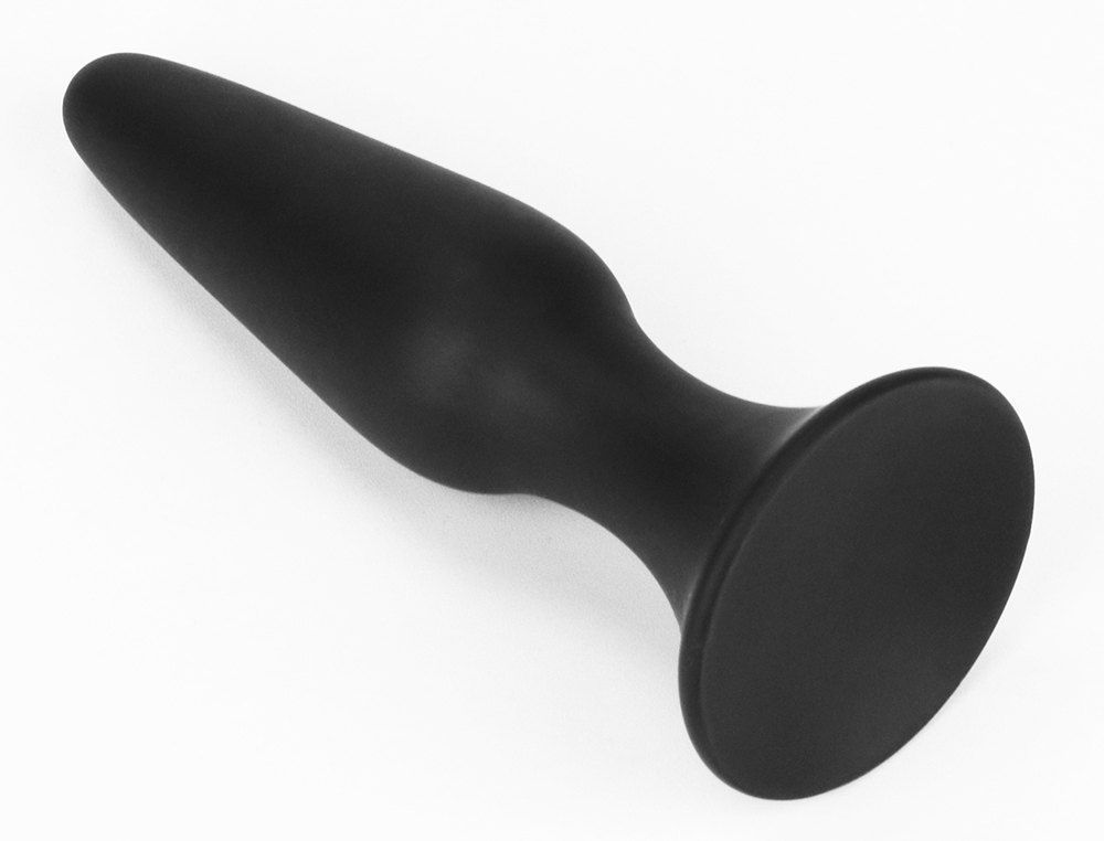 Lovetoy - Lure Me Silicone Anal Plug S - Black photo-5