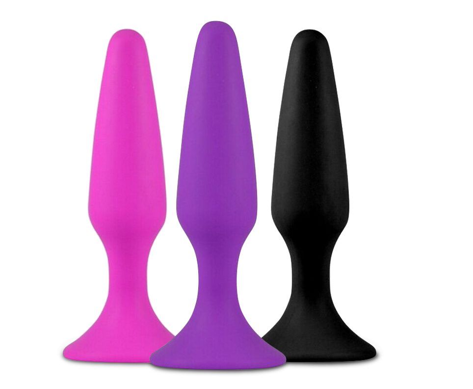 Lovetoy - Lure Me Silicone Anal Plug S - Black photo-8