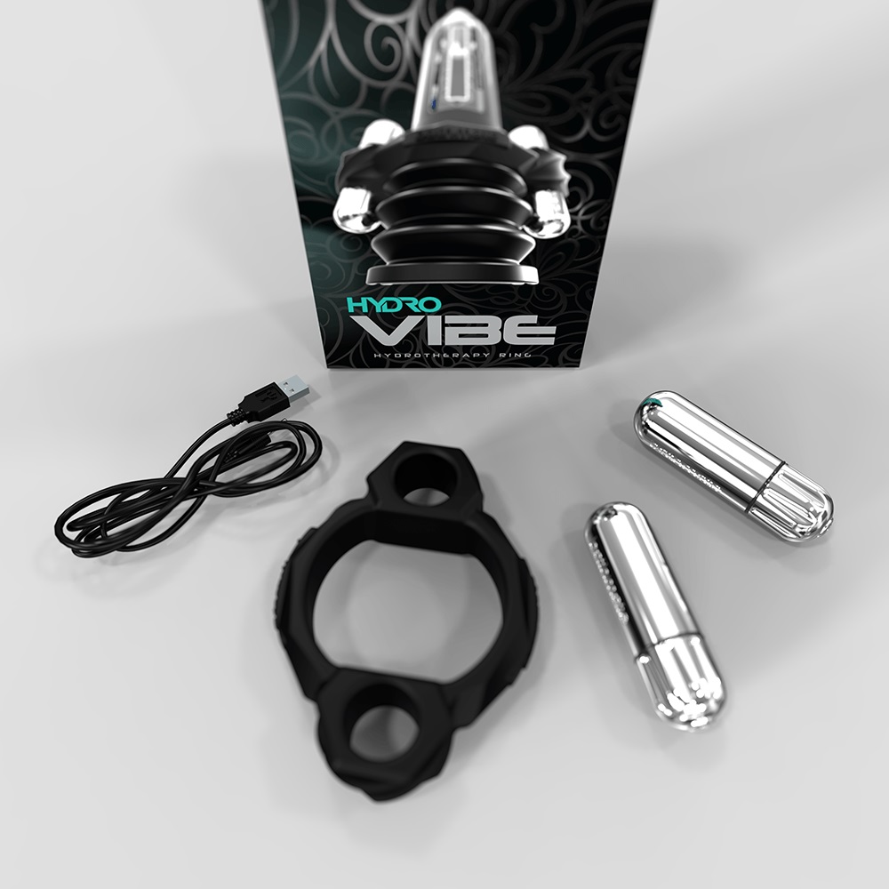 Bathmate - Hydro Vibe Ring - Black photo-6