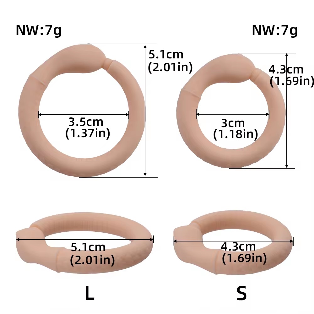 FAAK - Viper Cock Ring S - Black photo-4