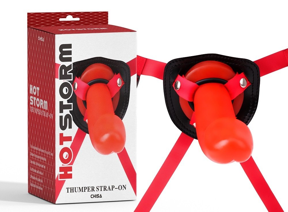 Chisa - Thumper Strap-On - Red photo-5