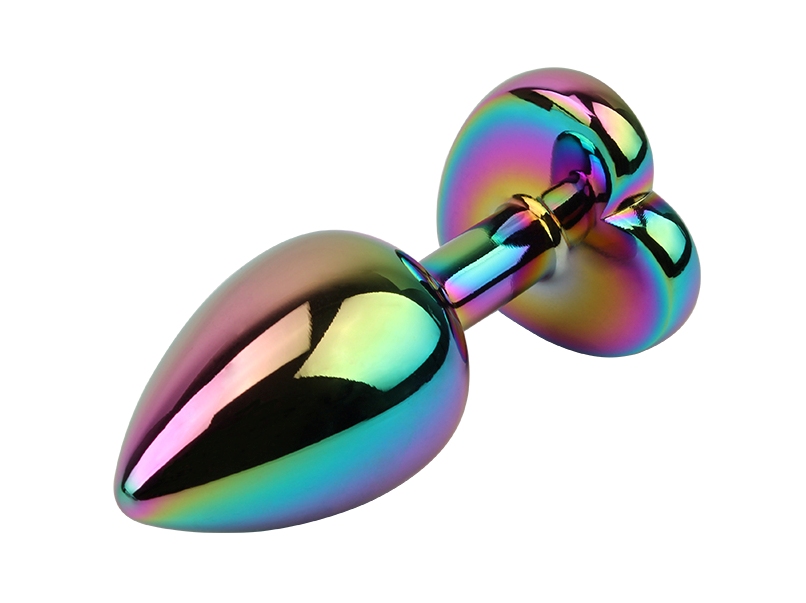Chisa - Heart Butt Plug - Rainbow photo-2