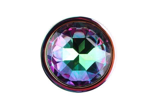 Chisa - Jewelled Butt Plug - Rainbow photo-2