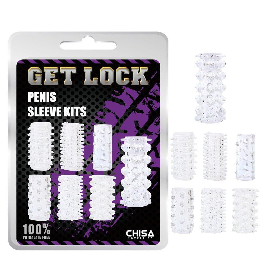 Chisa - Penis Sleeve Kits - Clear photo-2