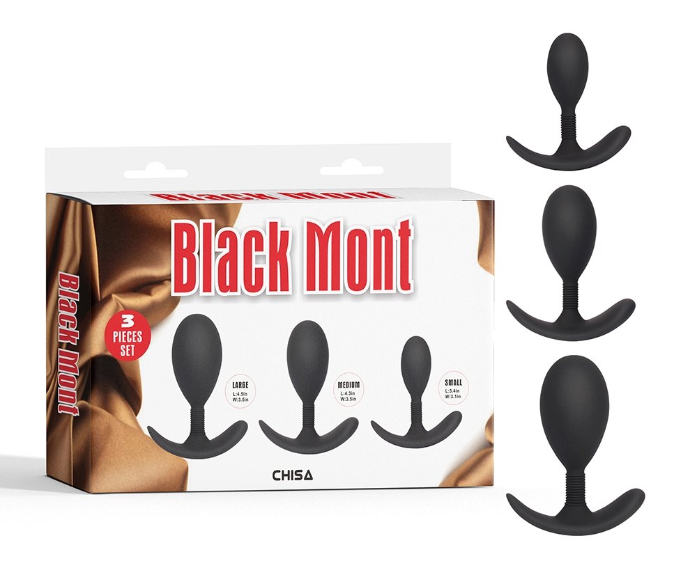 Chisa -Anal Trainer Kit - Black photo-5