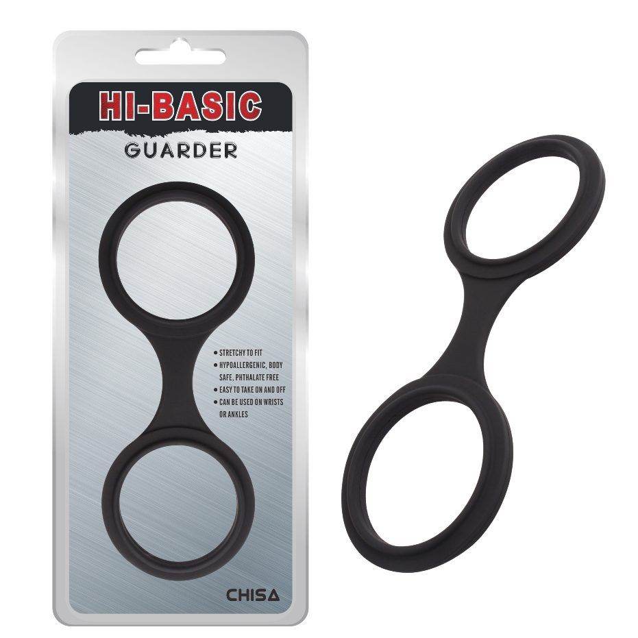 Chisa - Guarder Silicone Cuffs - Black photo-2