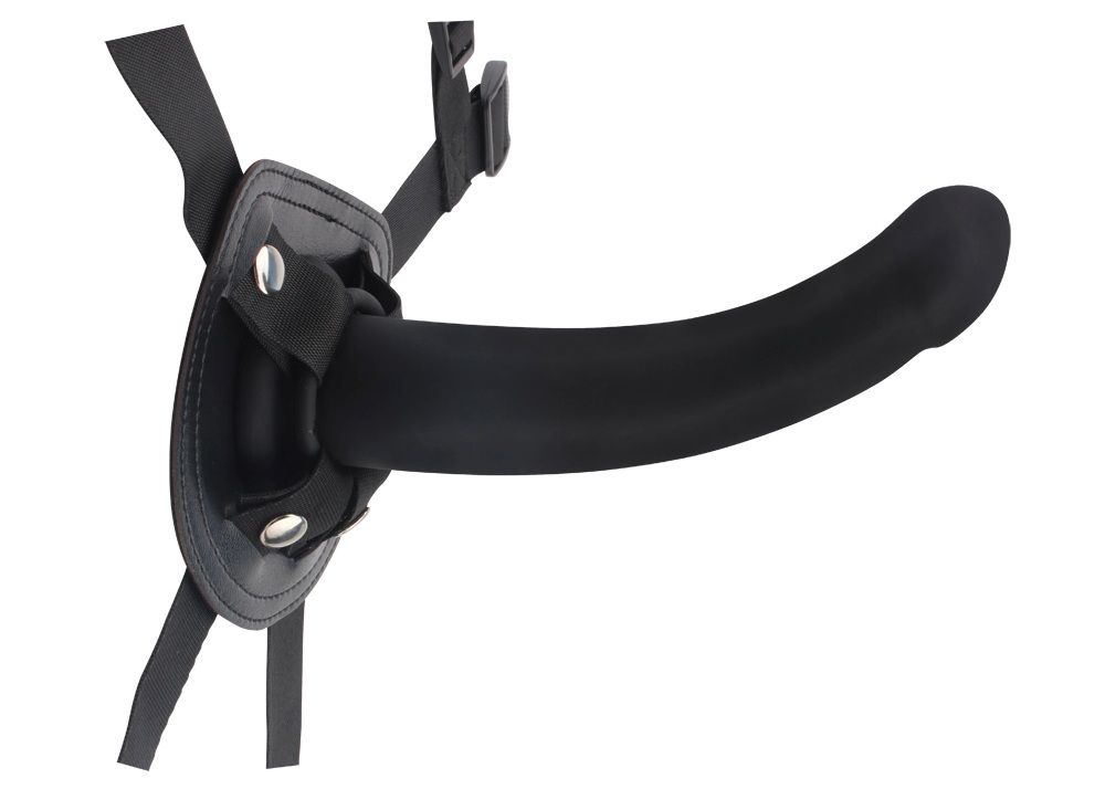 Chisa - Bend Over For Beginner Strapon - Black photo-3