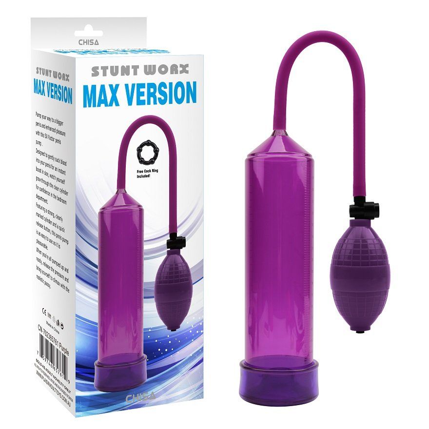 Chisa - MAX Version Male Pump - Purple photo-2