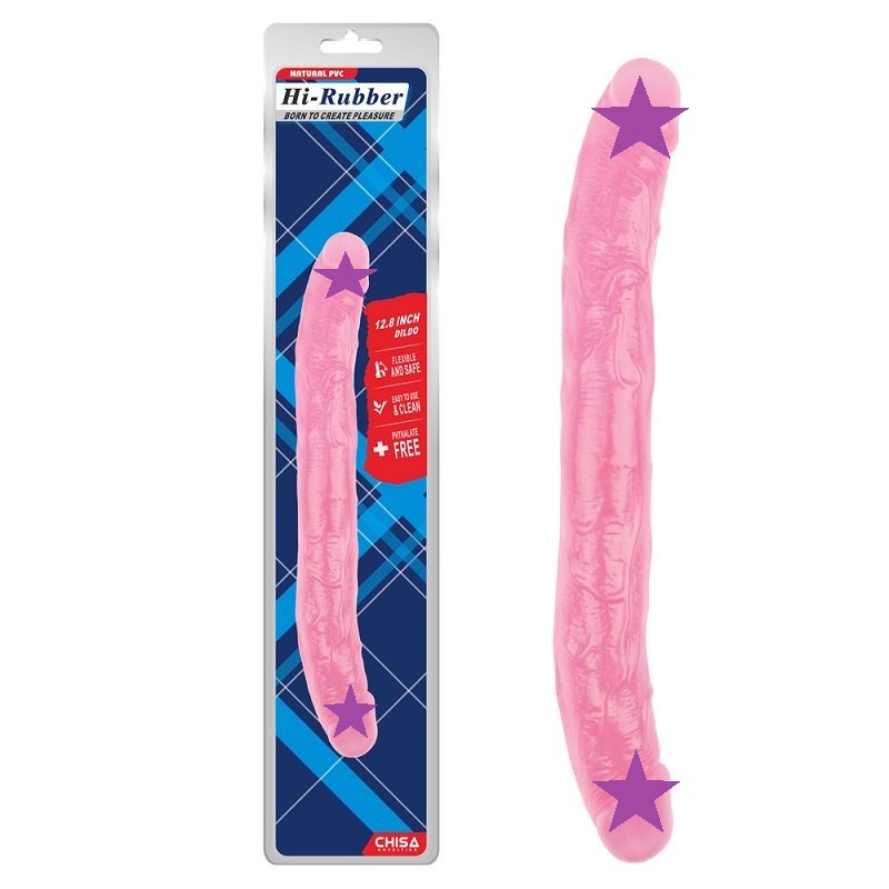 Chisa - 12.8″ Duoble Dildo - Pink photo-2