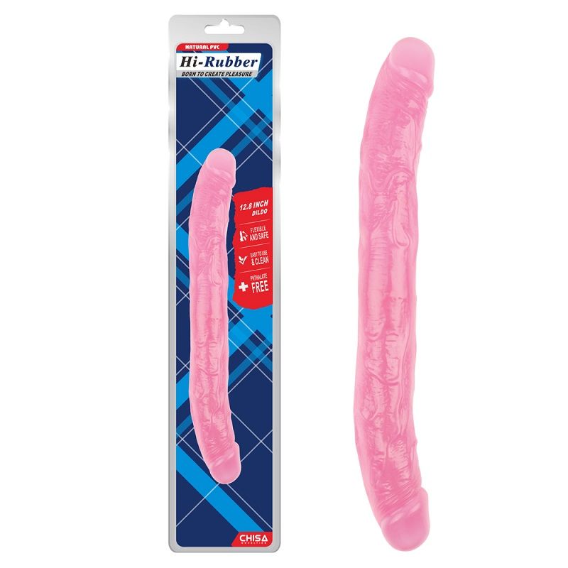 Chisa - 12.8″ Duoble Dildo - Pink photo-3