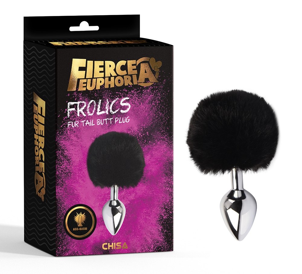 Chisa - Frolics Tail Butt Plug - Black photo-4