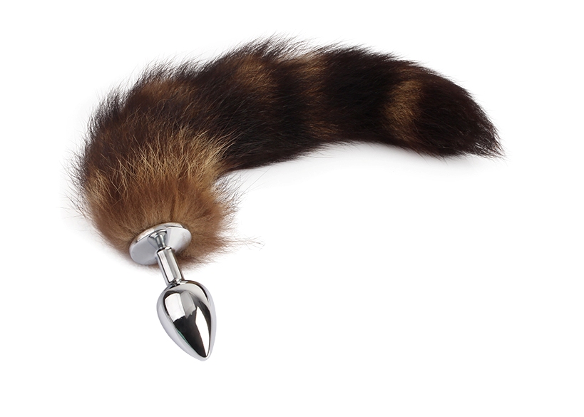 Chisa - Frisky Fox Tail Butt Plug - Brown photo-2