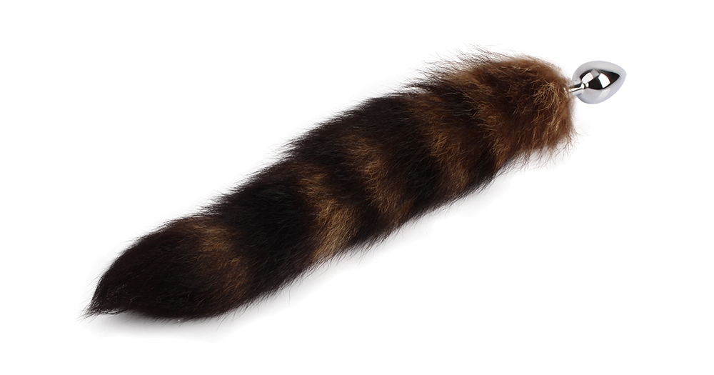 Chisa - Frisky Fox Tail Butt Plug - Brown photo-3