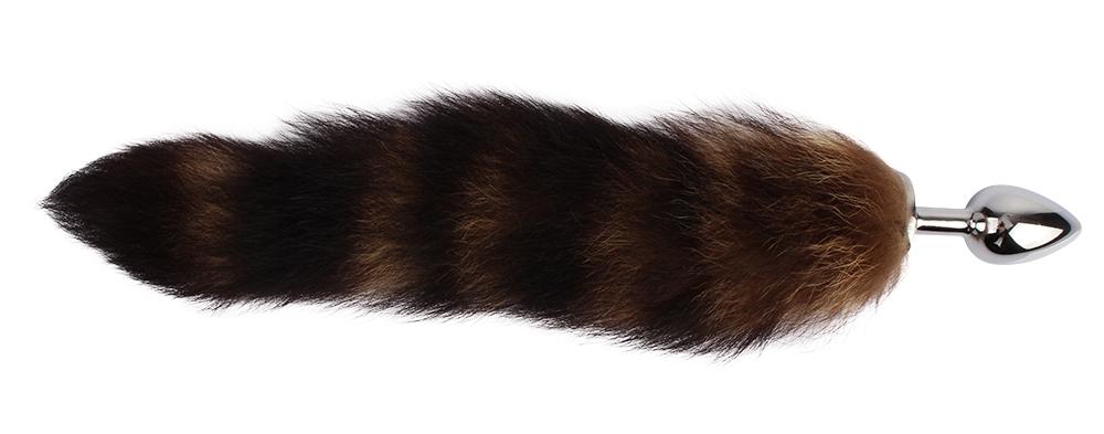 Chisa - Frisky Fox Tail Butt Plug - Brown photo-4
