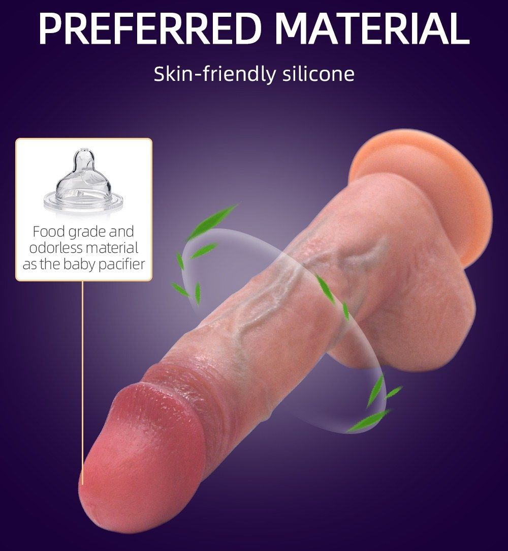 Drywell - Realistic Cock Plus 20cm - Flesh photo-12