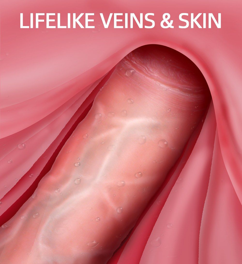 Drywell - Realistic Cock Plus 20cm - Flesh photo-14