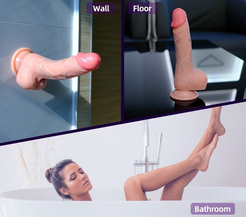 Drywell - Realistic Cock Plus 20cm - Flesh photo-17