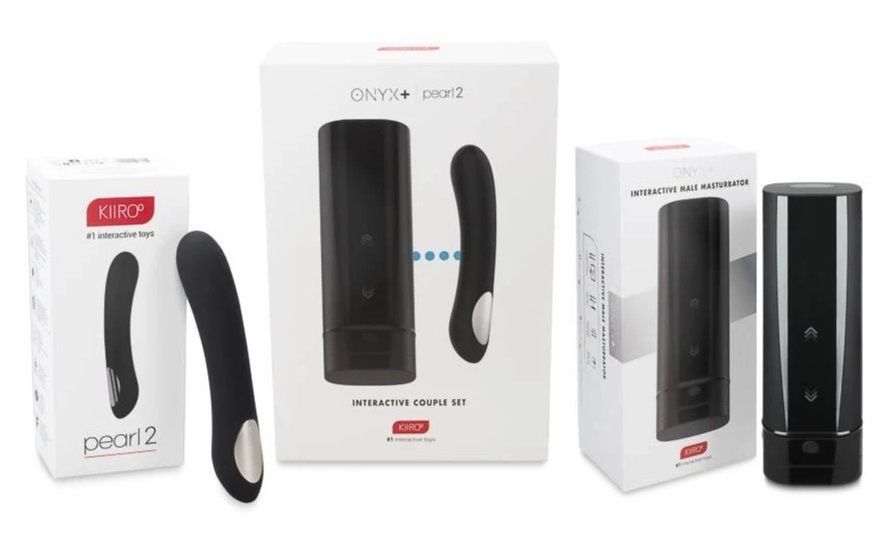 Kiiroo - Onyx+ & Pearl2 Couple Set - Black photo-4