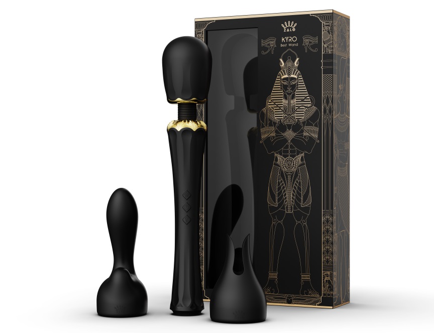 Zalo - Kyro Wand Massager - Obsidian Black photo-21