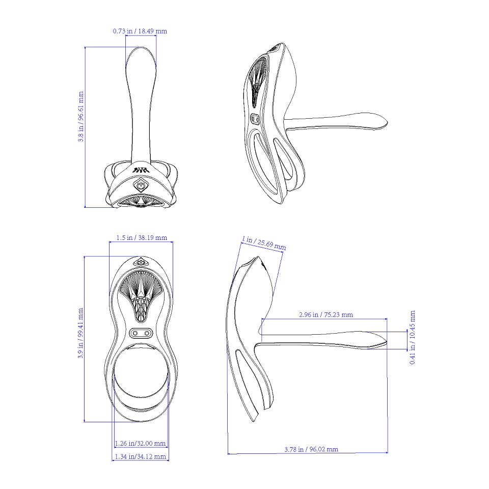Zalo - Bayek APP Dual Ring - Obsidian Black photo-10