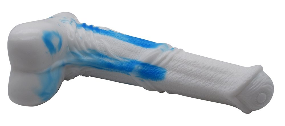 FAAK - Horse Dildo - White/Blue photo-8