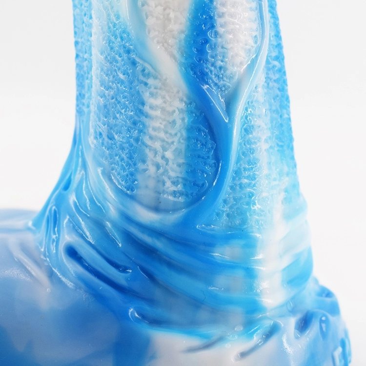 FAAK - Horse Dildo - White/Blue photo-13