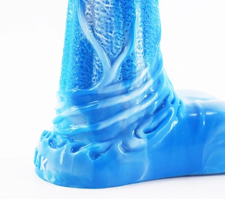 FAAK - Horse Dildo - White/Blue photo-14