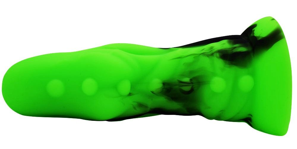 FAAK - Aligator Dildo - Green/Black photo-10