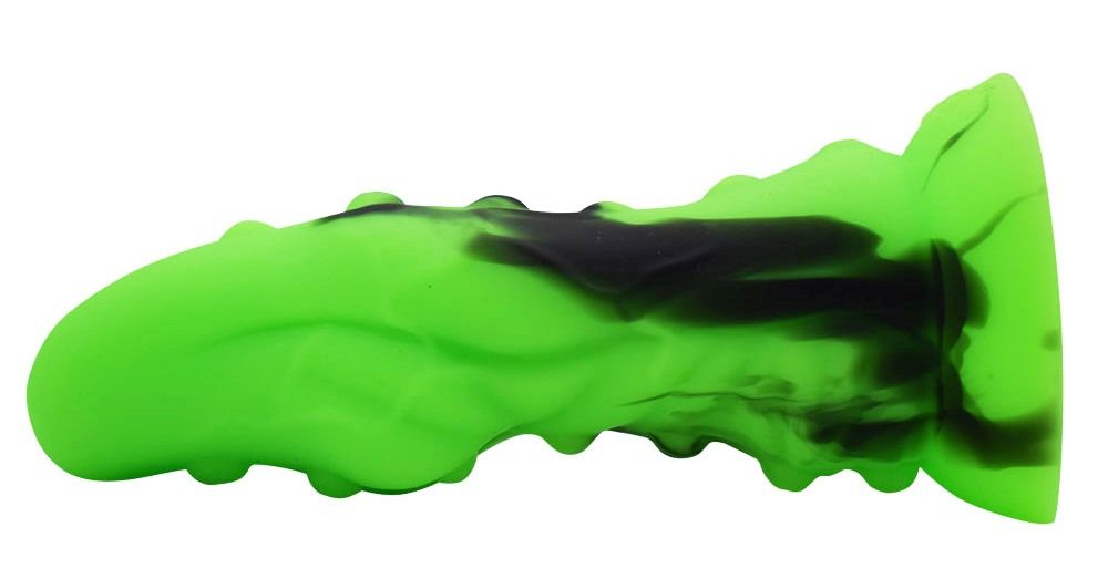 FAAK - Aligator Dildo - Green/Black photo-11